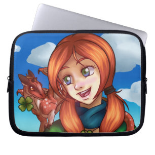Lucky Girl Laptopschutzhülle