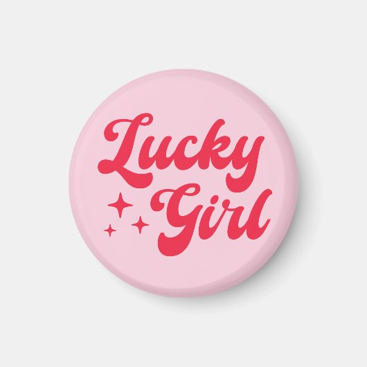 Lucky Girl Magnet (Vorne)