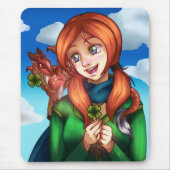 Lucky Girl Mousepad (Vorne)