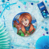 Lucky Girl Pappteller (Party)