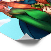 Lucky Girl Poster (Ecke)