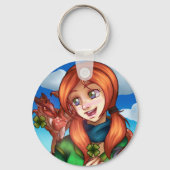 Lucky Girl Schlüsselanhänger (Vorderseite)