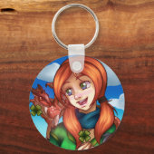 Lucky Girl Schlüsselanhänger (Vorderseite)