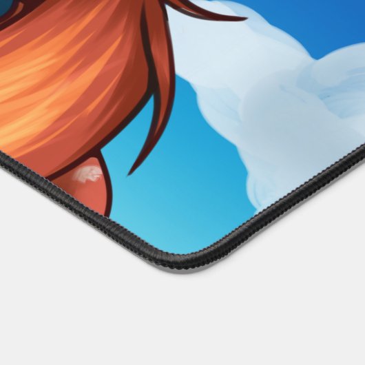 Lucky Girl Schreibtischunterlage (Ecke)