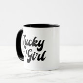 Lucky Girl Tasse (Vorderseite Links)