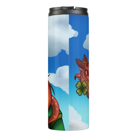 Lucky Girl Thermosbecher (Rückseite)