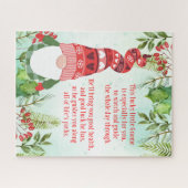 Lucky Gnome Dieses glückliche kleine Gnome Jigsaw  Puzzle (Horizontal)