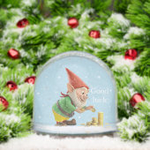 Lucky Gnome Elf with Gold Coins Snow Globe Schneekugeln (Weihnachten)