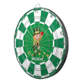 Lucky Gnome mit Gold Confetti und Herz Dartscheibe (Vorderseite rechts)