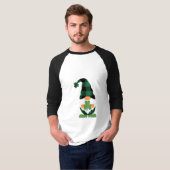 Lucky Gnome St. Patrick's Day T-Shirt (Vorne ganz)