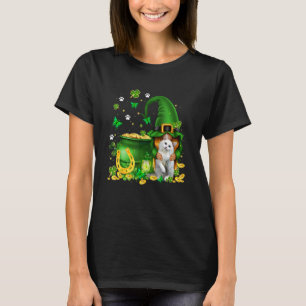Lucky Gnome U2013 Gnome Hug Ragdoll Cat St Patrick T-Shirt