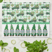 Lucky Gnomes Geschirrtuch (Gefaltet)