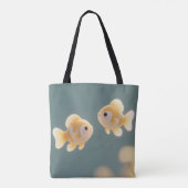 Lucky Goldfish Tote Bag Tasche (Rückseite)