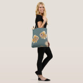 Lucky Goldfish Tote Bag Tasche (Am Model)