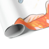 Lucky Goldfish Wrapping Paper Geschenkpapier (Rolleneckpunkt)