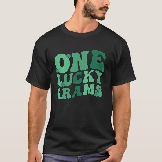 Lucky Grams Großmutter St Patrick's Day Grams Gra T-Shirt (Vorderseite)