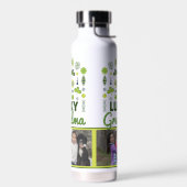 "Lucky Grandma" Kleeblatt Kleeblatt Foto Trinkflasche (Links)