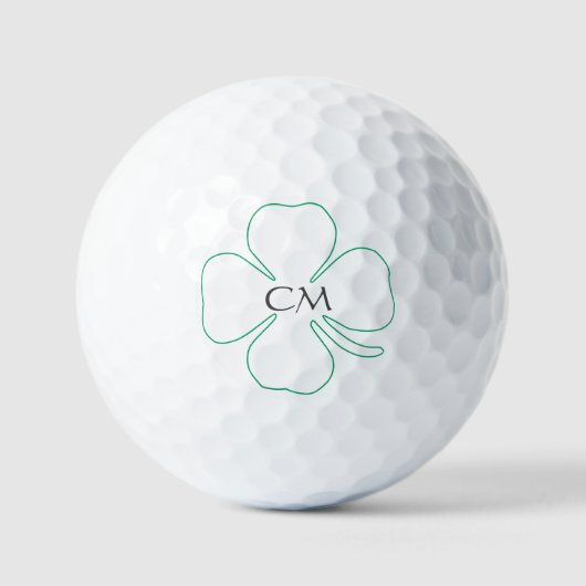Lucky Green Closing mit Monogram Golfball (Vorderseite)