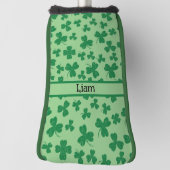 Lucky Green Closing Putter Golf Head Cover Headcover (Rotieren 90)