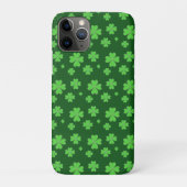 Lucky Green Clovers Case-Mate iPhone Hülle (Rückseite)