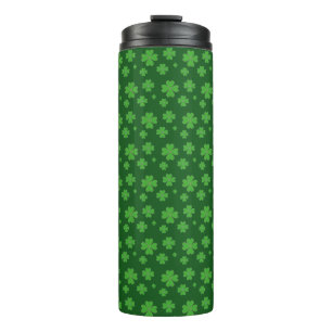 Lucky Green Clovers Thermosbecher