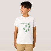 Lucky Green Fern Funky Pattern Long Sleeve Top (Vorne ganz)