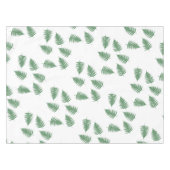 Lucky Green Fern Pattern Tischdecke (Vorderseite (Horizontal))