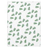Lucky Green Fern Pattern Tischdecke (Vorderseite)