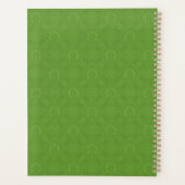 Lucky Green Icons Pattern Planer (Rückseite)