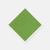 Lucky Green Icons Pattern Serviette (Ecke)