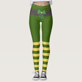Lucky Green Leprechaun Socks St. Patrick's Day Leggings