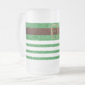Lucky Green Leprechaun St. Patrick's Day Tasse (Vorderseite Links)