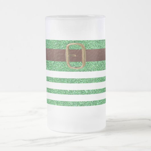 Lucky Green Leprechaun St. Patrick's Day Tasse (Mittel)
