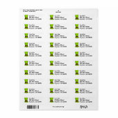 Lucky Green Leprechaun Top Hat Saint Patrick's Day (Vorne)