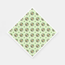 Lucky Green Vibes Serviette