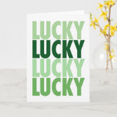 Lucky Greens Einfache Karte (Gelbe Blume)