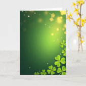 Lucky Greens Spring Time Card Karte (Gelbe Blume)