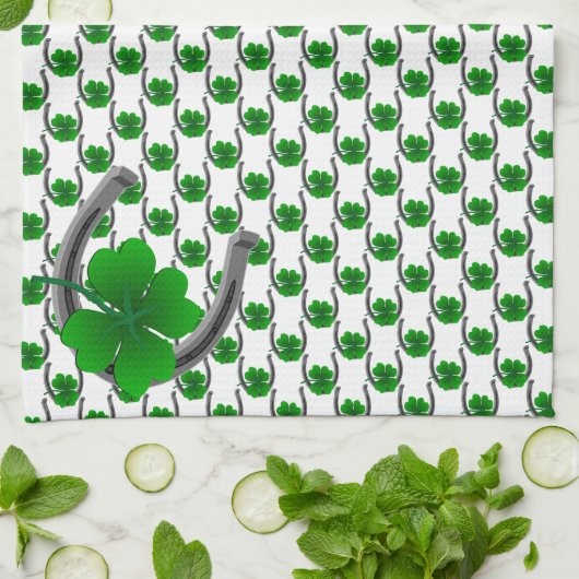 Lucky Handtücher St. Patrick's Tea Handtücher indi (Gefaltet)