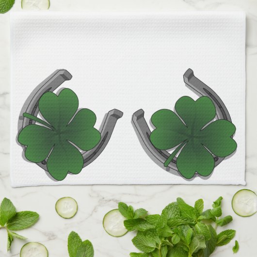 Lucky Handtücher St. Patrick's Tea Handtücher indi (Gefaltet)