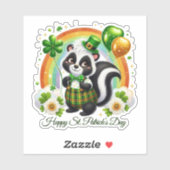Lucky Happy St. Patrick’s Day Sticker (Blatt)