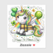 Lucky Happy St. Patrick’s Day Sticker (Blatt)