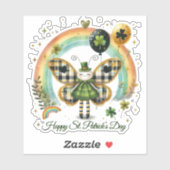Lucky Happy St. Patrick’s Day Sticker (Blatt)