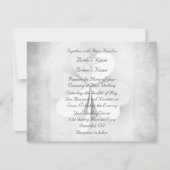 Lucky Heart Leaf Clover Irish Wedding Einladung (Vorderseite)
