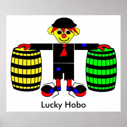 Lucky Hobo - Roaring 20 Poster (Vorne)