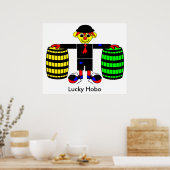 Lucky Hobo - Roaring 20 Poster (Küche)