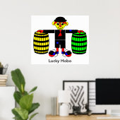 Lucky Hobo - Roaring 20 Poster (Heimbüro)