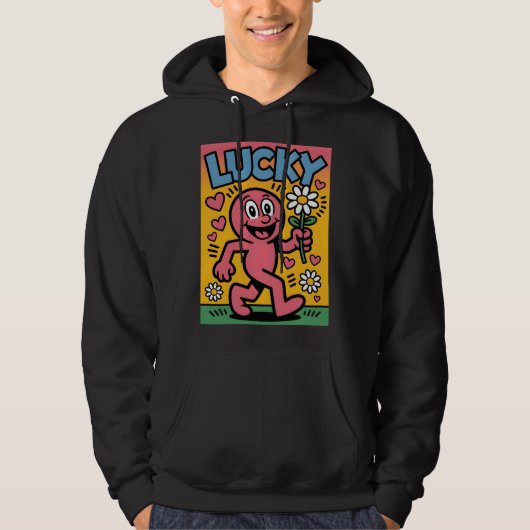 Lucky. Hoodie (Vorderseite)