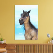 Lucky Horse Leinwanddruck (Insitu (Wohnzimmer))