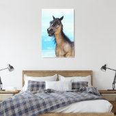 Lucky Horse Leinwanddruck (Insitu (Schlafzimmer))
