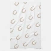 Lucky Horse Shoe Geschirrtuch (Vertikal)